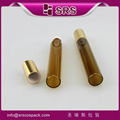 SRS  high quality no leakage 10ml glass roll on bottle for essential oil 5