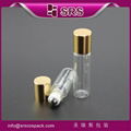 SRS PACKAGING cosmetic 3ml glass roll on bottle wholesale 5