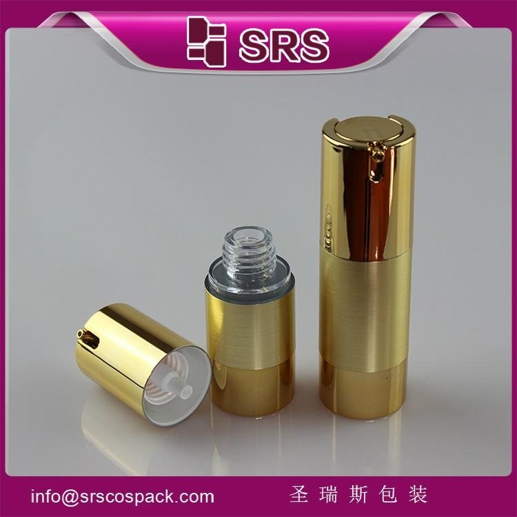 SRS PACKAGING cosmetic 15ml 30ml 50 airless serum bottle 