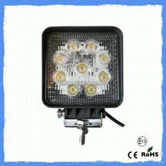 Outside Camping 27W LED Off Road Light Portable Led Work Lights 10-30 Volt