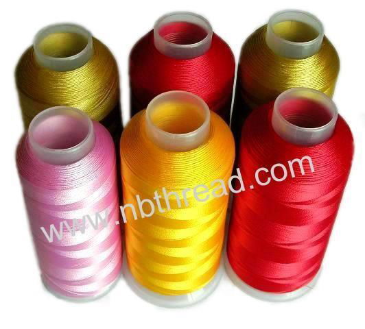 100% Polyester Embroidery Thread,75D/2,120D/2 3