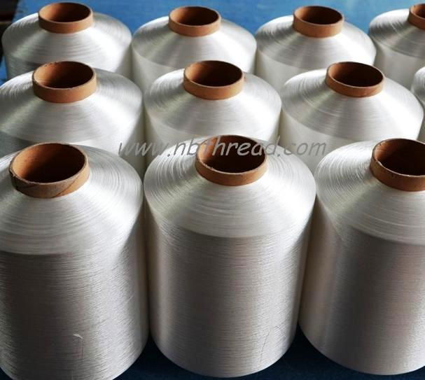 Raw white, Twisted Polyester / Nylon thread 3