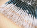 100PCS Per LOT point head paint brushes 1