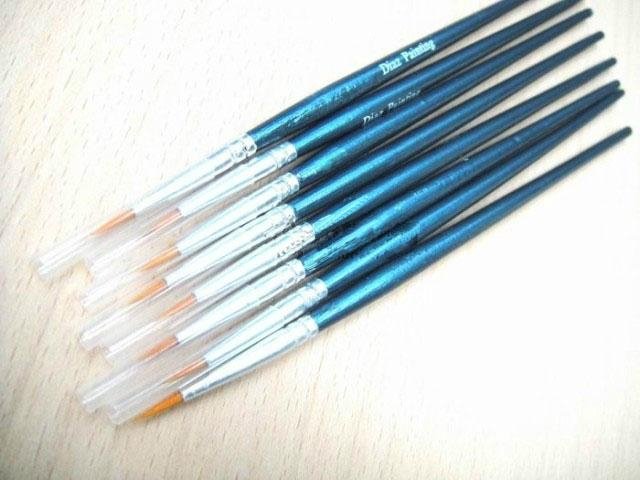 100PCS Per LOT point head paint brushes 4