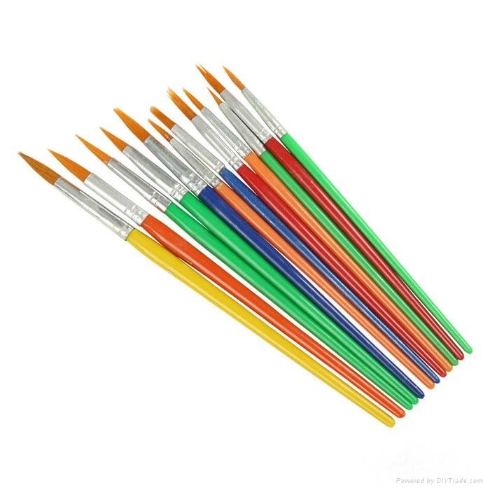 12PCS per set, Mixed size paint brushes, Artist pen, Watercolor brush, Art tools 2