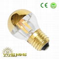 Round lamp G45 Gold Mirror