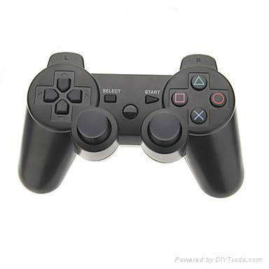 Classic black wireless bluetooth PS3 controller