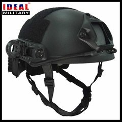 FAST black military police ballistic helmet iiia ballistic helmet level 3 antibu