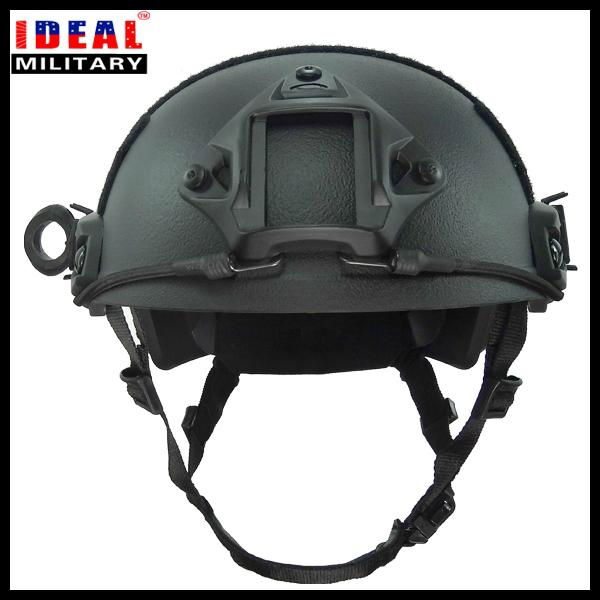 FAST black military police ballistic helmet iiia ballistic helmet level 3 antibu 2