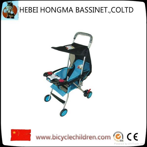 Super lightweight colorful baby stroller folding easily