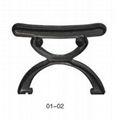 wholesale popular fashion factory iron garden bench