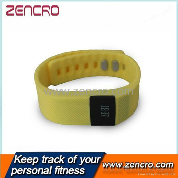 2015 Best Pedometer Watch With Metal Clasp Adjustable Wrist Strap,Bluetooth Wris 4