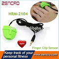 Hot Selling Fitness Finger Pulse Sensor/ Heart Rate Monitor (HRM-2104) 4