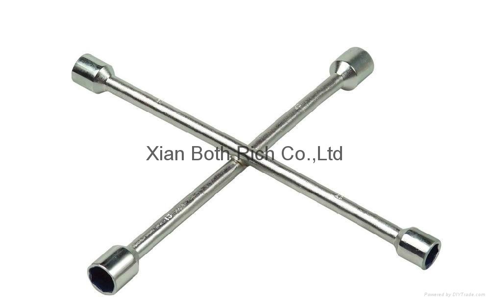 Cross rim wrench fully polished 2