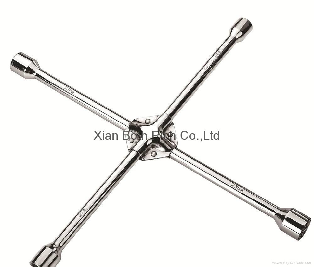 Cross rim wrench fully polished 5