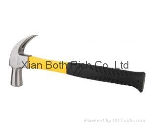 Claw Hammer with Fiber Glass Handle