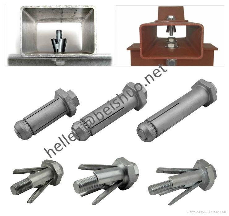 M8X14X50mm Zinc Plated High Tensile Hilti Anchor Bolt for Steelwork 4