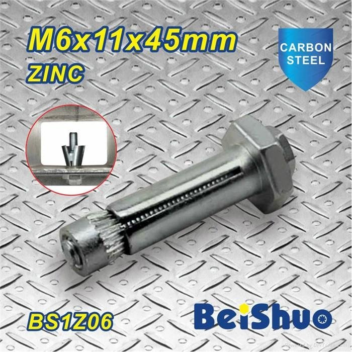 M6X11X45mm Zinc Plated Expansion Bolt Anchor with High Tensile