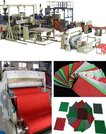 PVC Floor mat production line machine