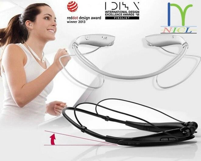 HBS800 sports stereo wireless headphones bluetooth headset for mobile phone  2