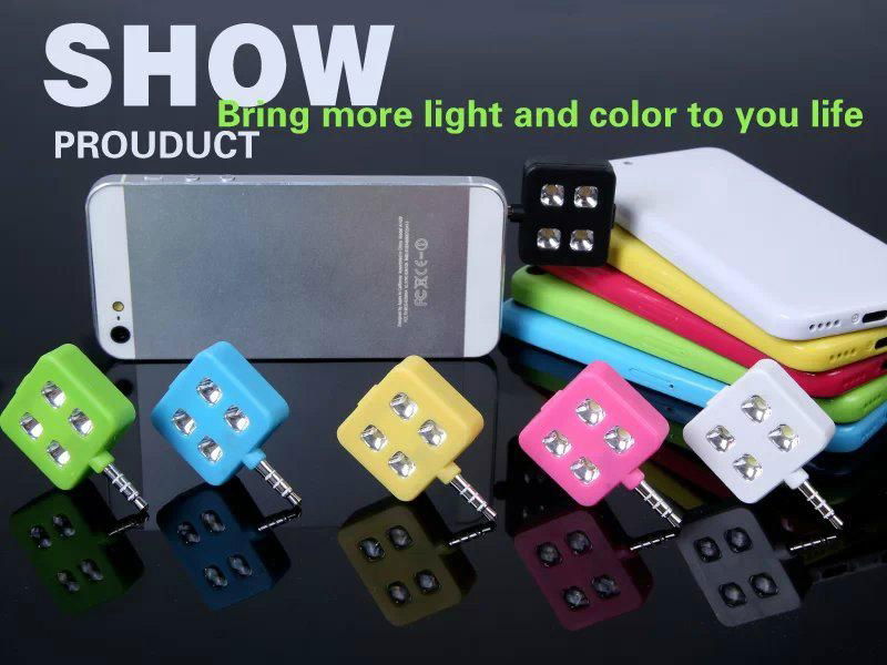 Led flash light mobile phone for IOS and andriod led flash for camera 4