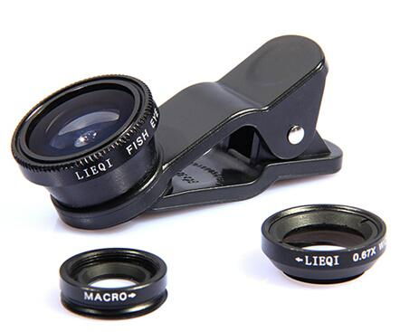 2016 Universal circle clip lens mobile phone camera lens 3