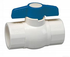 UPVC Pipe Fitting Single Union Ball Valve 