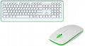 Shenzhen manufacture supply cheap wireless keyboard and mouse 2