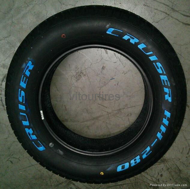 Raised Whitle Letter tires