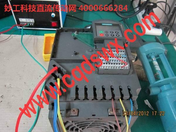 西门子6SE6430、440变频器F0001过电流维修实例