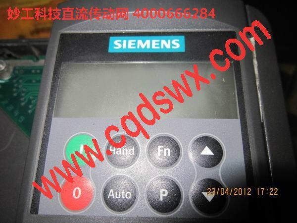 西门子6SE6430、440变频器F0001过电流维修实例 2
