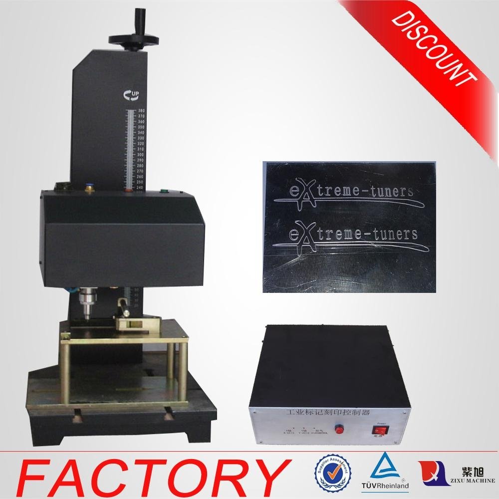 Industrial CNC Pneumatic Metal Label Dot Pin Marking Machines