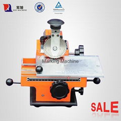 Cheap Small Manual Hand Press Letters Machine for Metal Nameplates