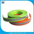 Cold Resistant Reflective TPU Coated Nylon Strap Material