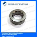 Tungsten carbide valve seat and ball