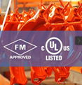 FM UL listed Ductile Iron Grooved Pipe Fittings and couplings 4