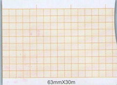 Three-Conduct Electrocardiograph Paper