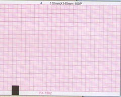 Six-Conduct Electrocardiograph Paper