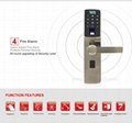 high quality digital fingerprint keypad door lock 3