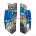 POP floor stand cardboard display for toy retail in market 5