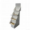 POP display shelf cardboard floor display in market for sale 1