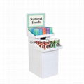 POP floor dump bin display stand for promotion in market 2