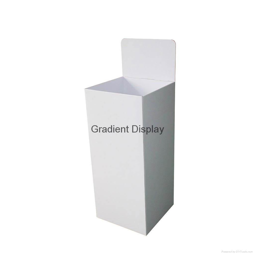 Cardboard dump bin display stand for promotion in market 2