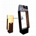 Floor hook cardboard display stand for product retail in market 5