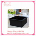 square 4 cavity silicone ice cube tray 4