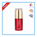 Hot Sale Coated Cosmetic Glass Bottle With UV Painting Cap 2