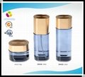 Cylinder Shaped Empty Lotion Bottles&Jars With Silver Cap Available In Various C 3