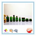 Glass Essentilal Oil Bottles With White