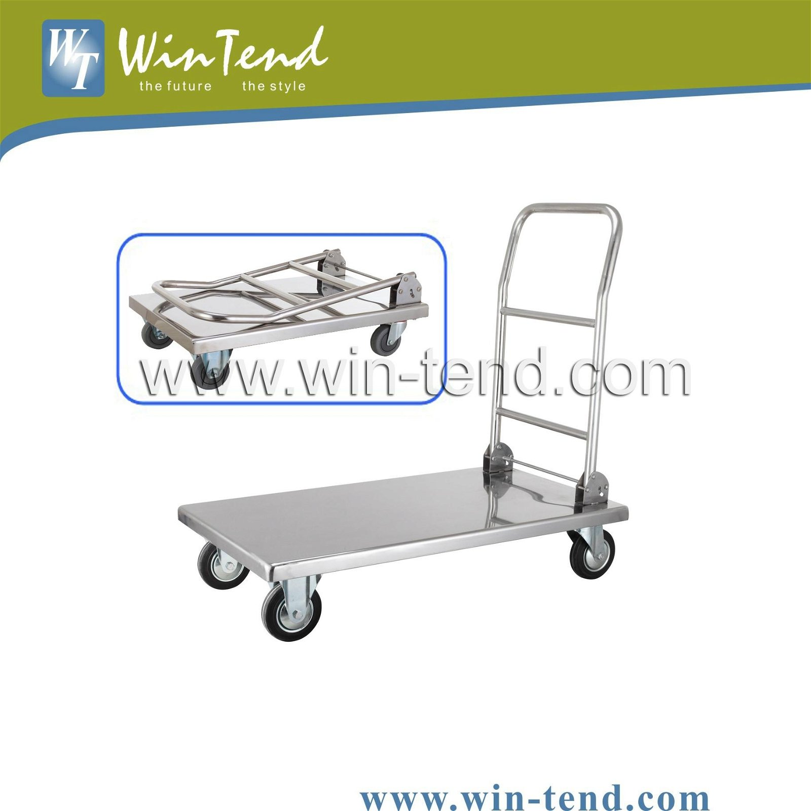 Stainless Steel Platform Cart 2