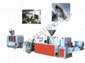 PVC Pellets Granulating Extrusion Line SJ90